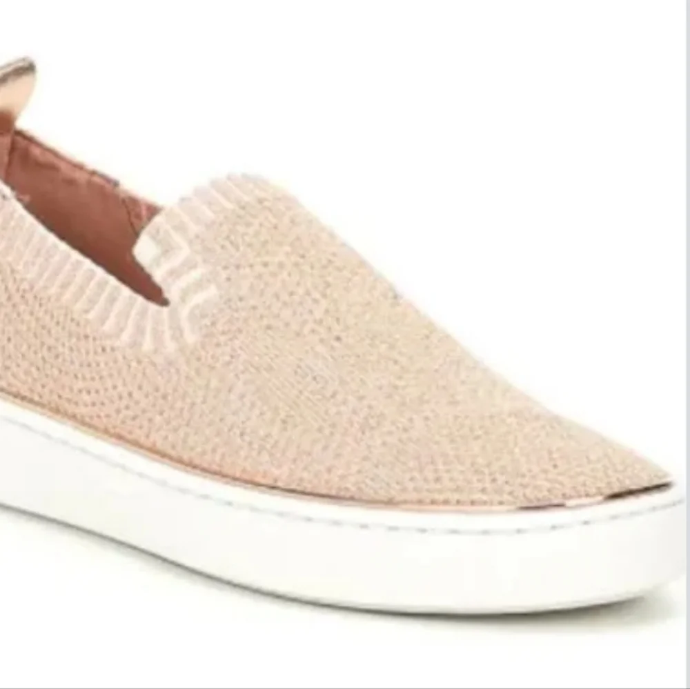 MICHAEL KORS Skylar Metallic Knit Slipon Sneakers